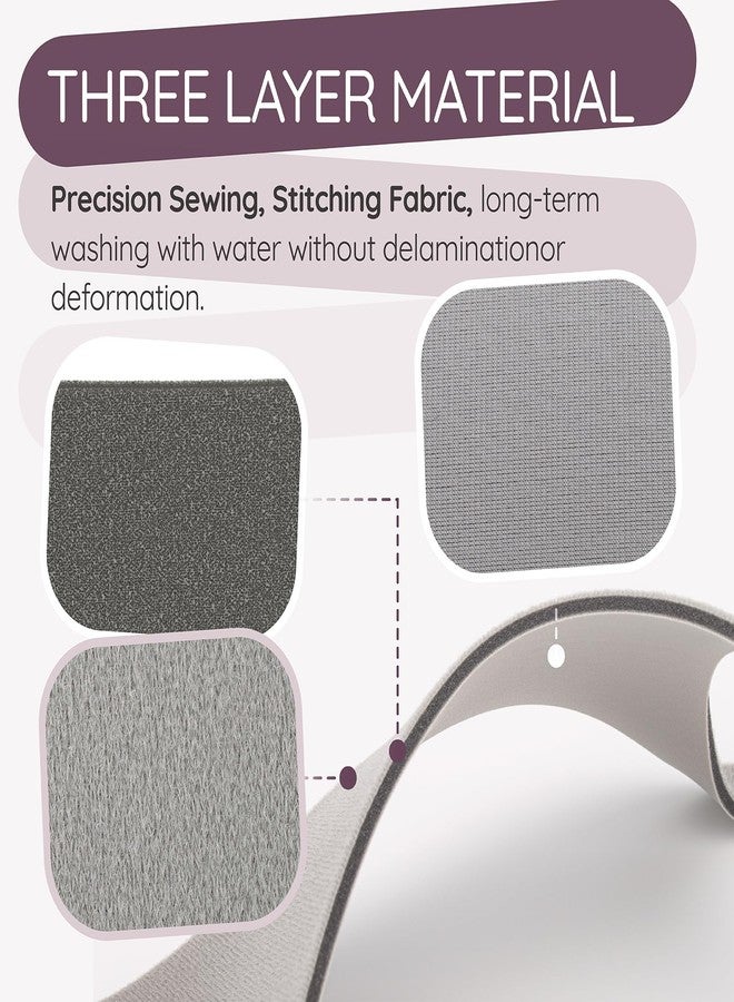 Ximoon F&P CPAP Headgear Strap Replacement for Fisher & Paykel Simplus Full Face Mask Eson CPAP Mask Adjustable C Pap Headband - Medium/Large - Image 4